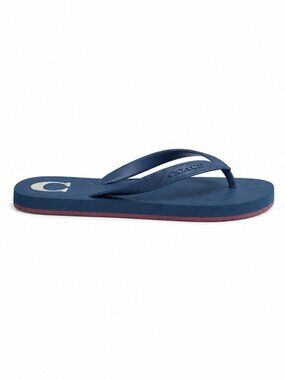 Coach Women's Flip Flop Sandal Size 7.5 Blue